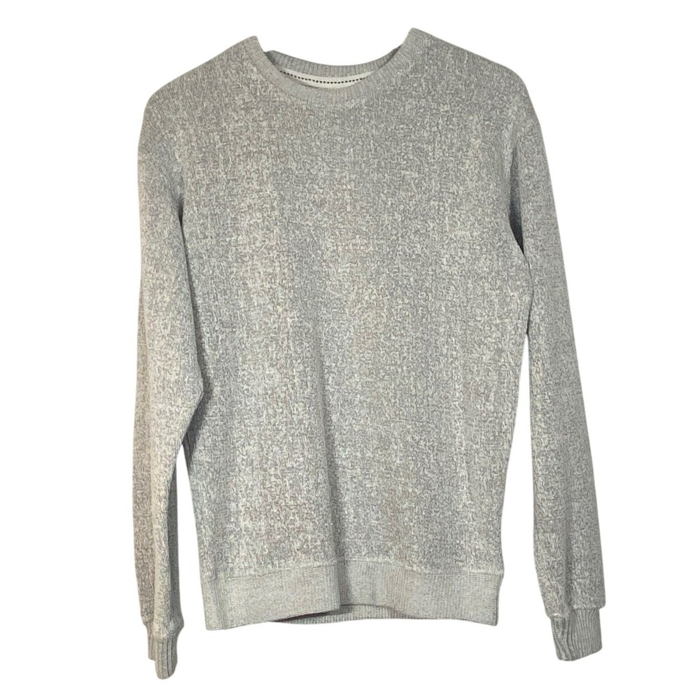 Pacific & Co Womens Textured Crewneck Sweatshirt Sz S Long‎ Sleeve Pullover